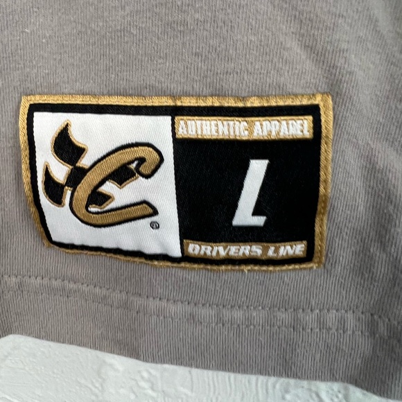 Vintage Chase Authentics Nascar Tony Stewart RACING T Shirt SIZE L DOUBLE SIDED - Picture 3 of 5